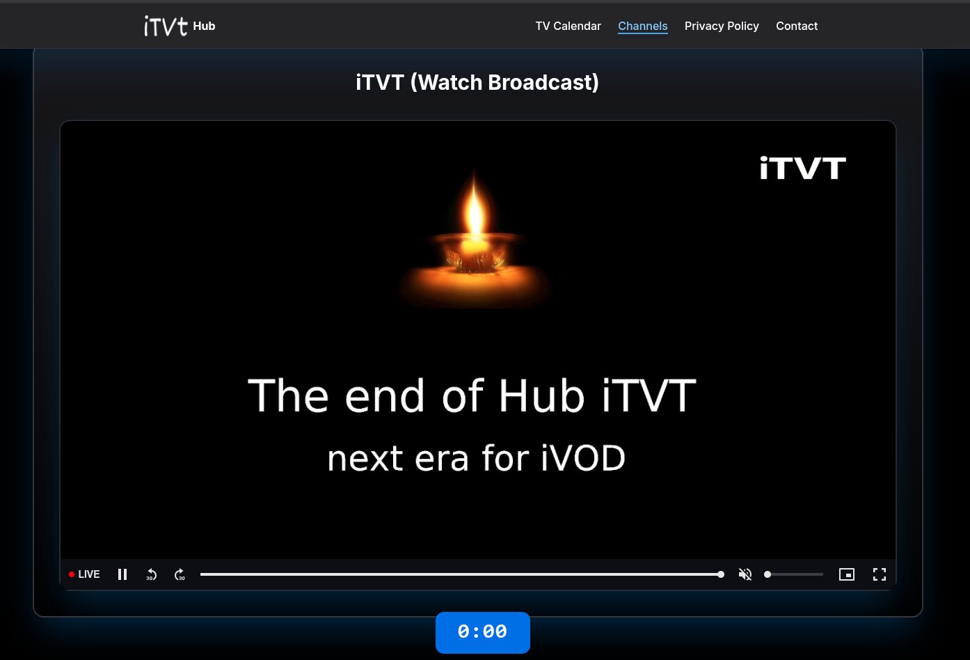 Hub iTVT przechodzi do przeszłości — zakończona migracja na iVOD